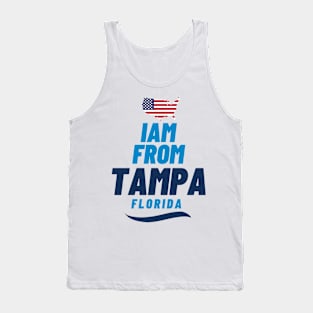 I am from Tampa | American Lovers Tank Top